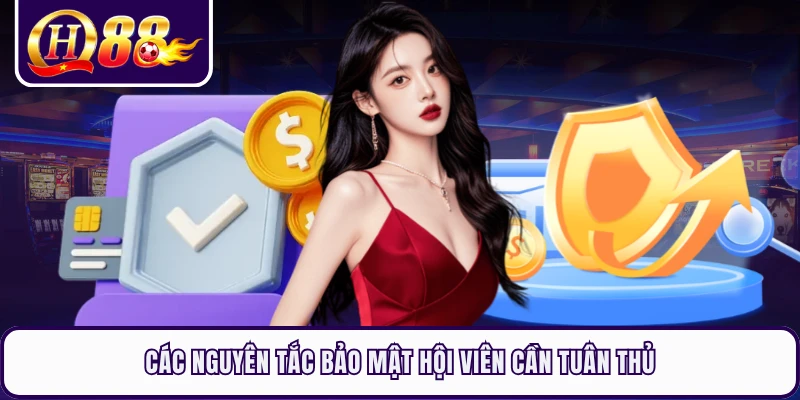 Các nguyên tắc bảo mật hội viên cần tuân thủ