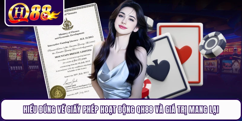 Hiểu đúng về giấy phép hoạt động QH88 và giá trị mang lại 